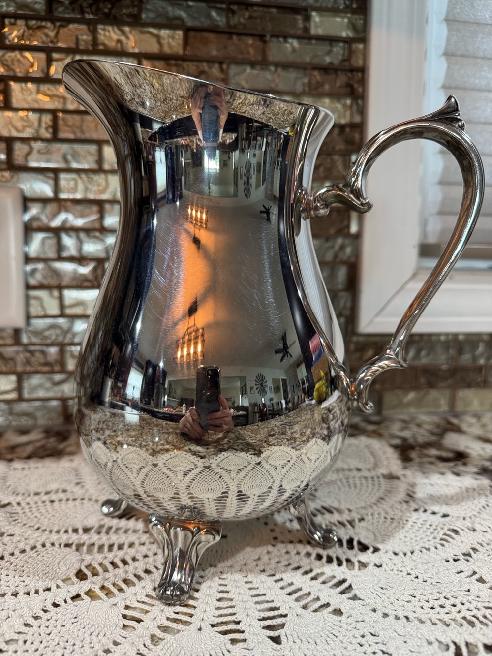 International Silver Company Silver Plated Water Pitcher - Elegant Dining